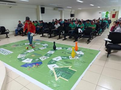 SaÃºde, seguranÃ§a e educaÃ§Ã£o foram focos da SIPAT 2023 da Coprossel